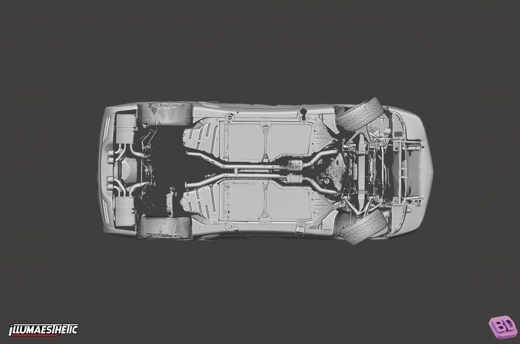 Chevrolet Corvette C5 3D Scan (1997-2004)