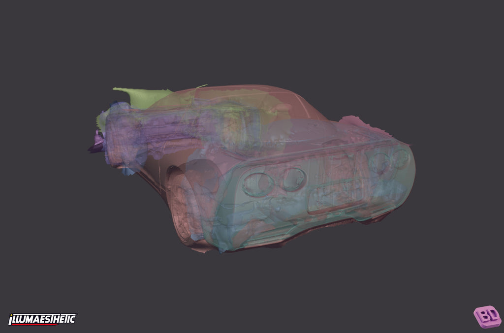 Chevrolet Corvette C5 3D Scan (1997-2004)