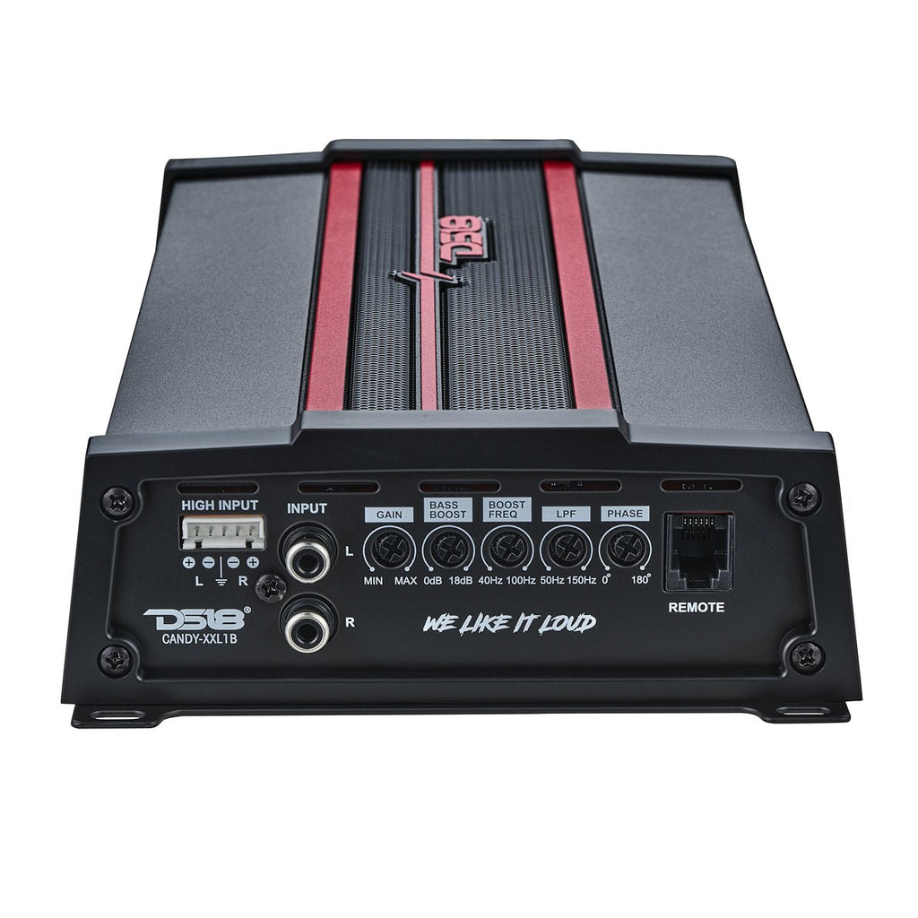 CANDY Compact Class D 1-Channel Monoblock Amplifier 3000 Watts