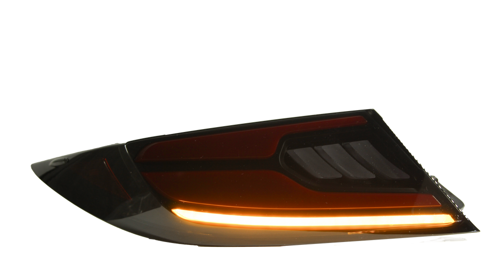 OLM Raiden LED Taillights (Clear Lens/Red Bar) - 2022+ GR86 / BRZ