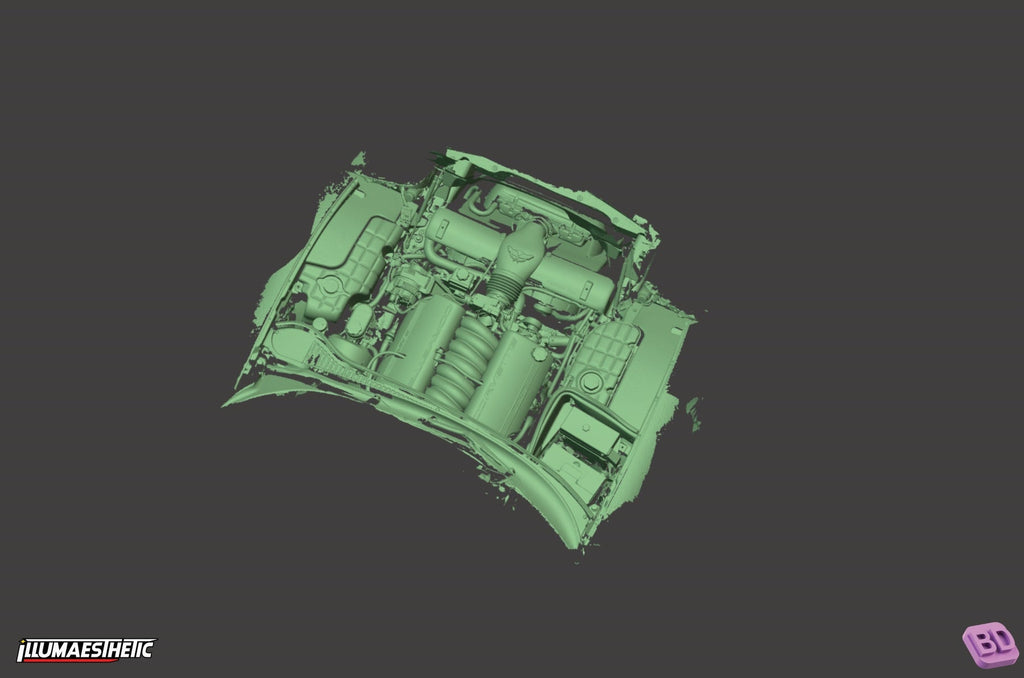 Chevrolet Corvette C5 3D Scan (1997-2004)