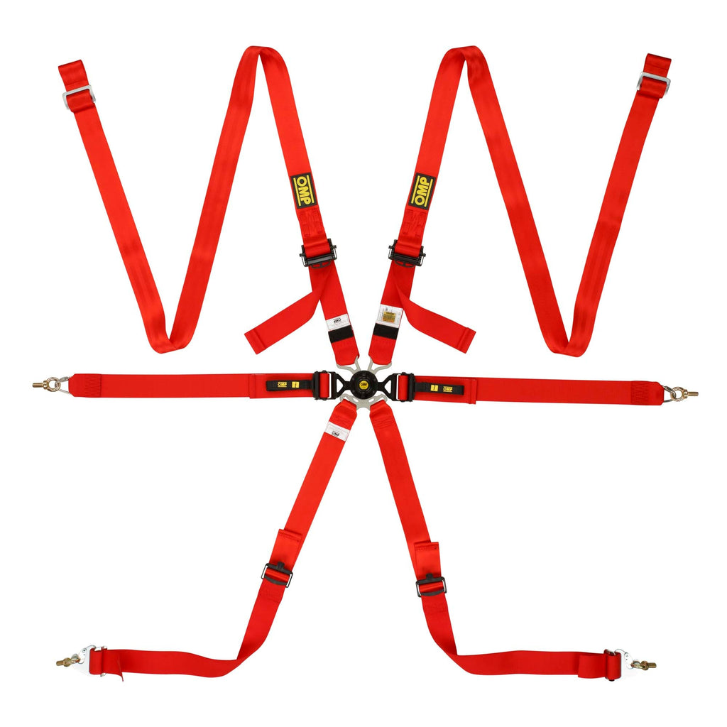 OMP One Versa Endurance Racing Harness - FIA 8853-2016