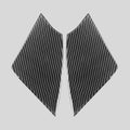 JDMuscle [15-21 WRX/STI] P&S Series Carbon Fiber Rear Door Panel Trim  | JDM-WRX15-PS-035036
