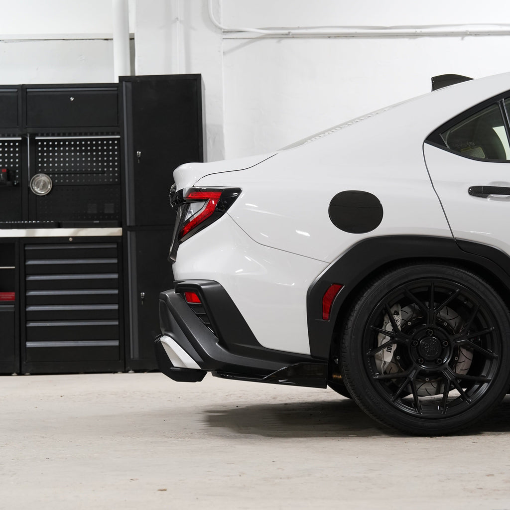 JDMuscle [22-25 WRX] V1 Rear Spats ABS / Paint Matched / Carbon Fiber