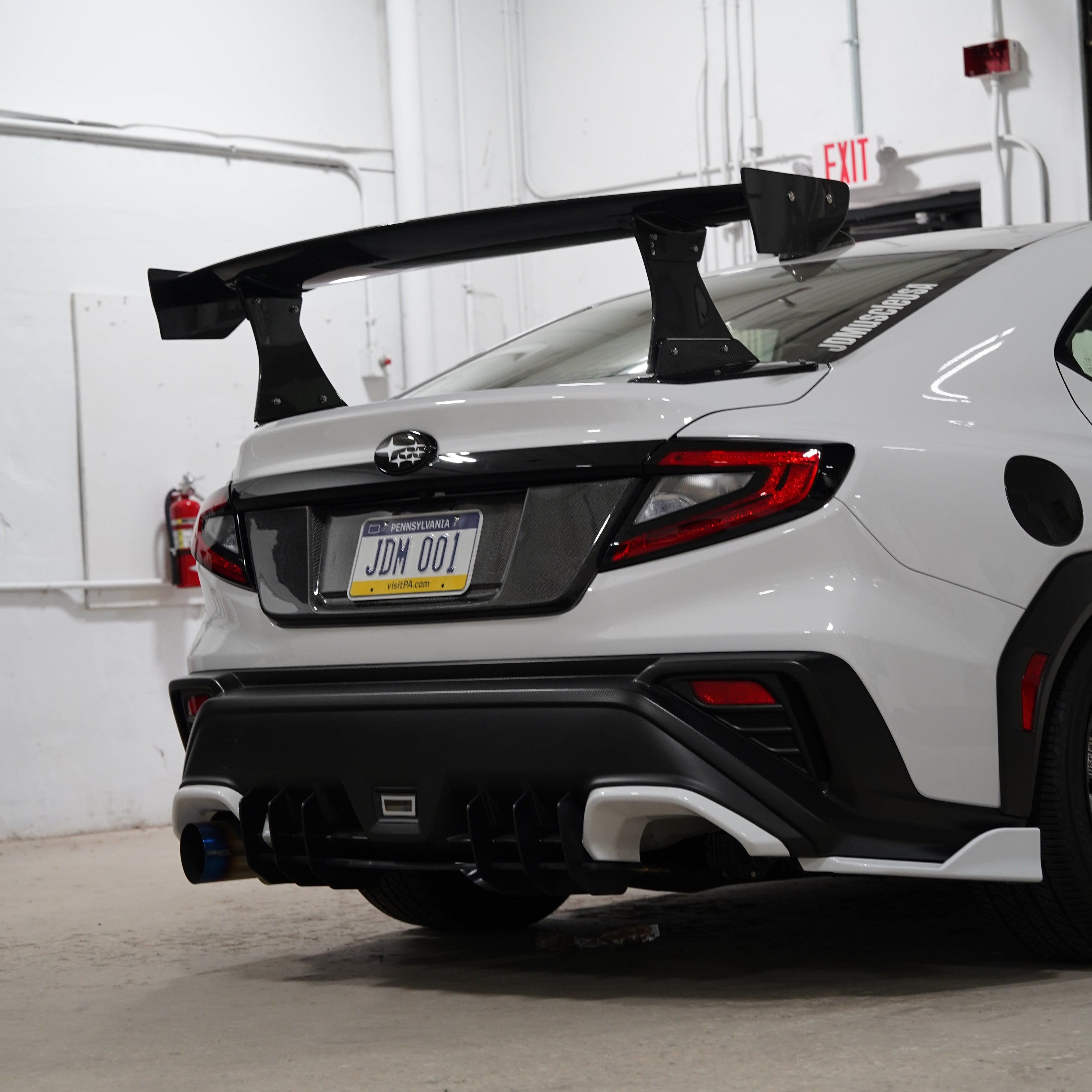 JDMuscle [22-25 WRX] VS2 Style Full Carbon Fiber GT Wing