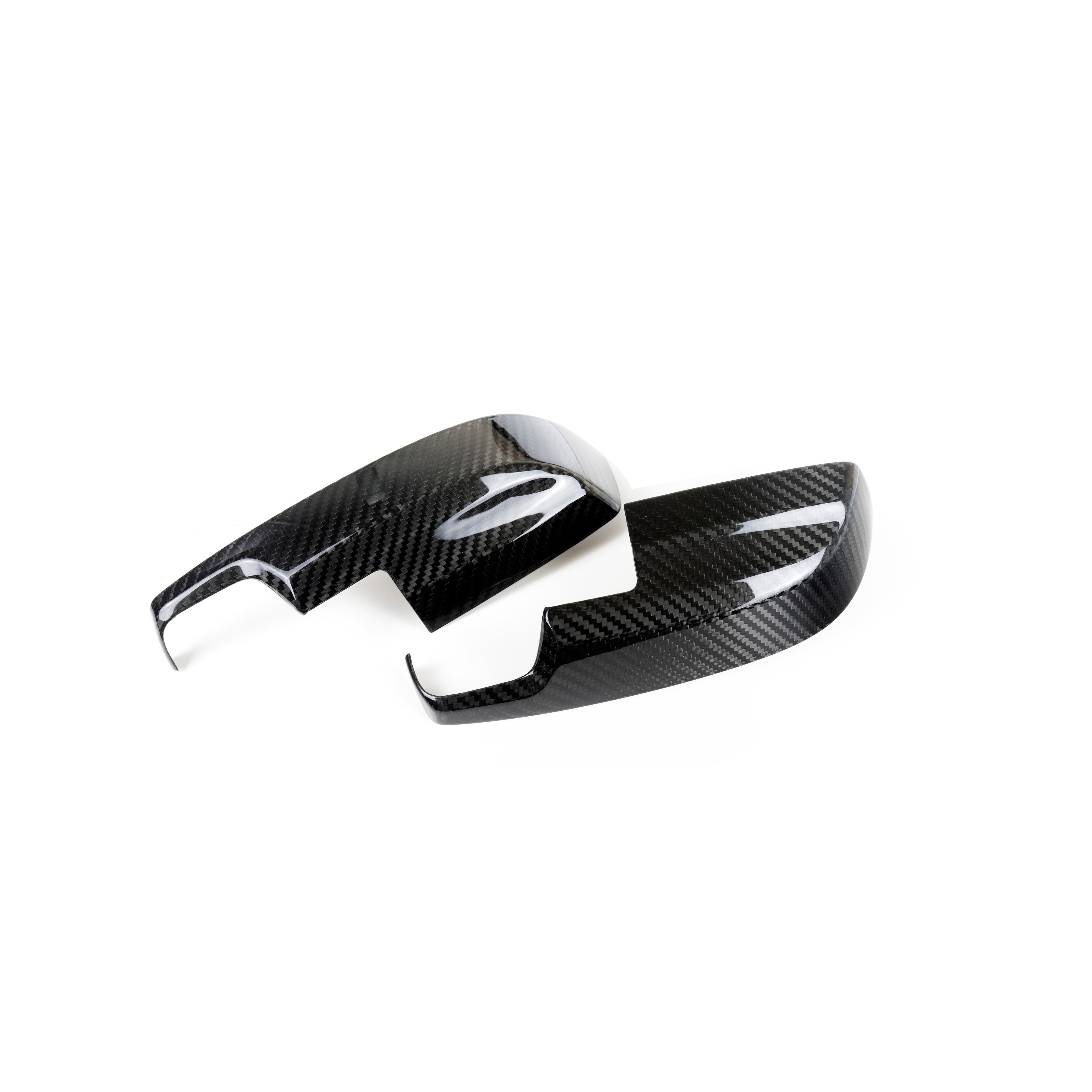 JDMuscle [15-21 WRX/STI] Tanso Dry Carbon Fiber Side Mirror Lower Trim Covers
