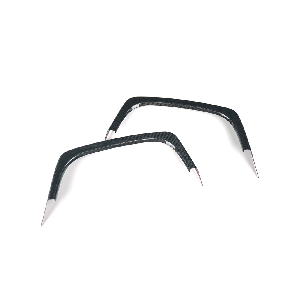 JDMuscle [15-21 WRX/STI] Carbon Fiber Exhaust Trim Covers
