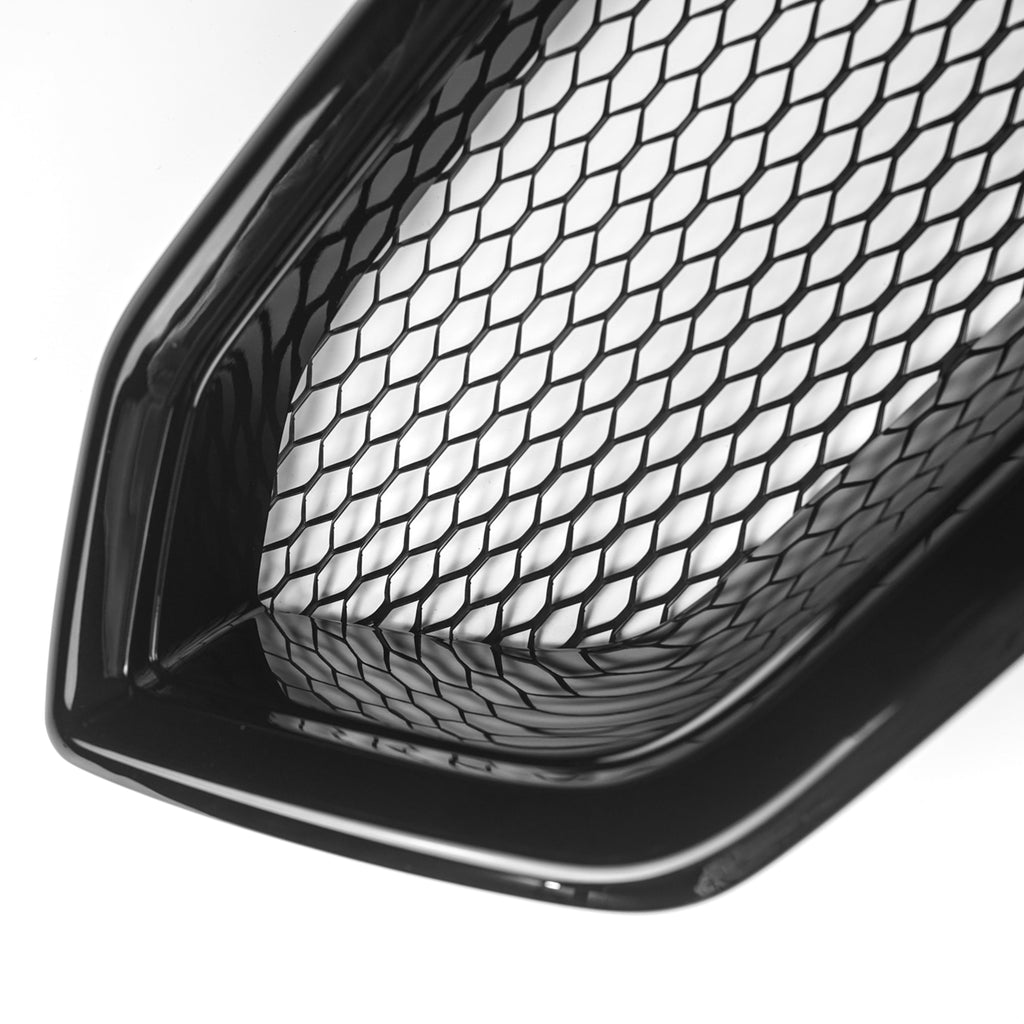JDMuscle [18-21 WRX/STI] CS Style V2 Front Bumper Grille-Paint Matched/Gloss Black
