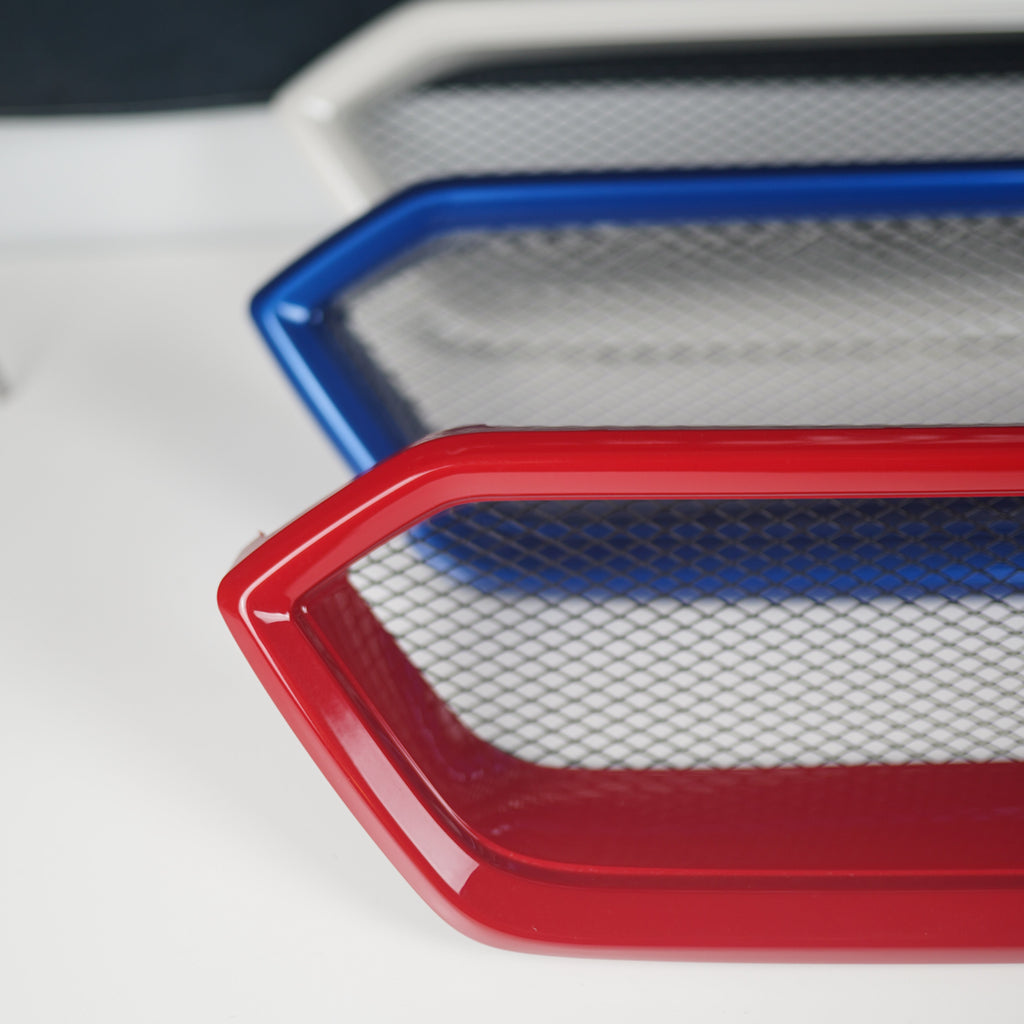 JDMuscle [18-21 WRX/STI] CS Style V2 Front Bumper Grille-Paint Matched/Gloss Black