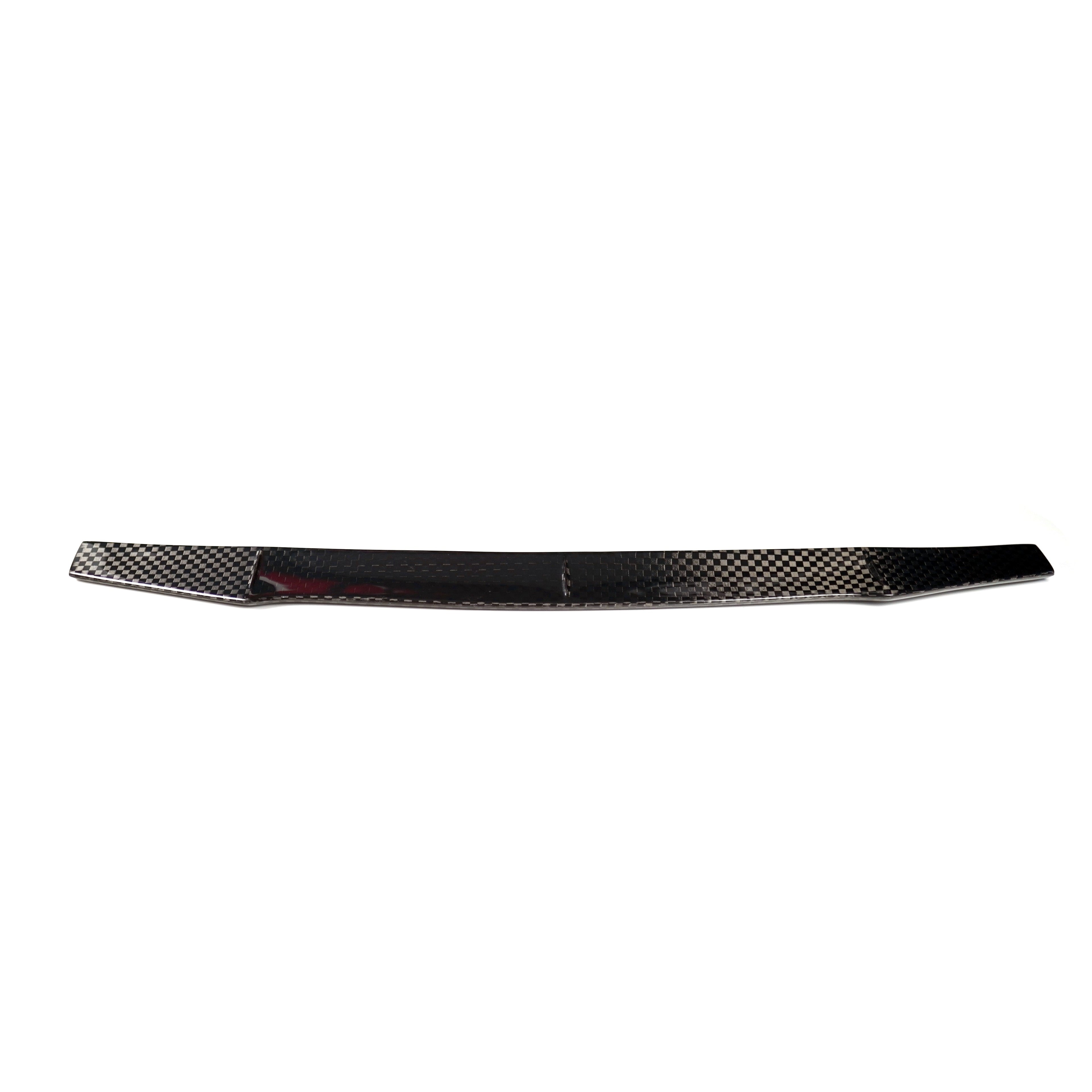 JDMuscle [15-21 WRX/STI w/ OEM STI Wing] Tanso Carbon Fiber Wing Gurney Flap V2 - Different Carbon available