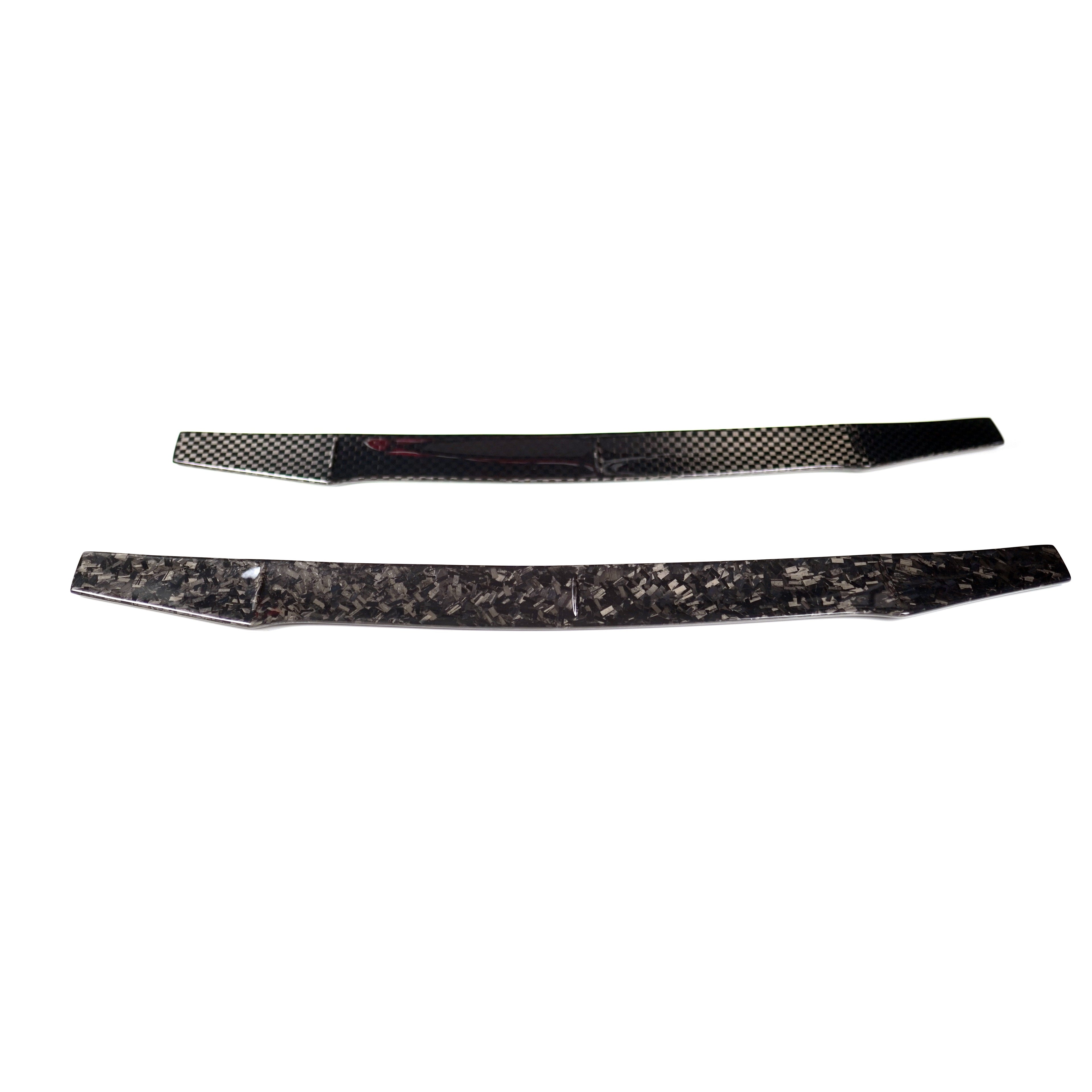 JDMuscle [15-21 WRX/STI w/ OEM STI Wing] Tanso Carbon Fiber Wing Gurney Flap V2 - Different Carbon available