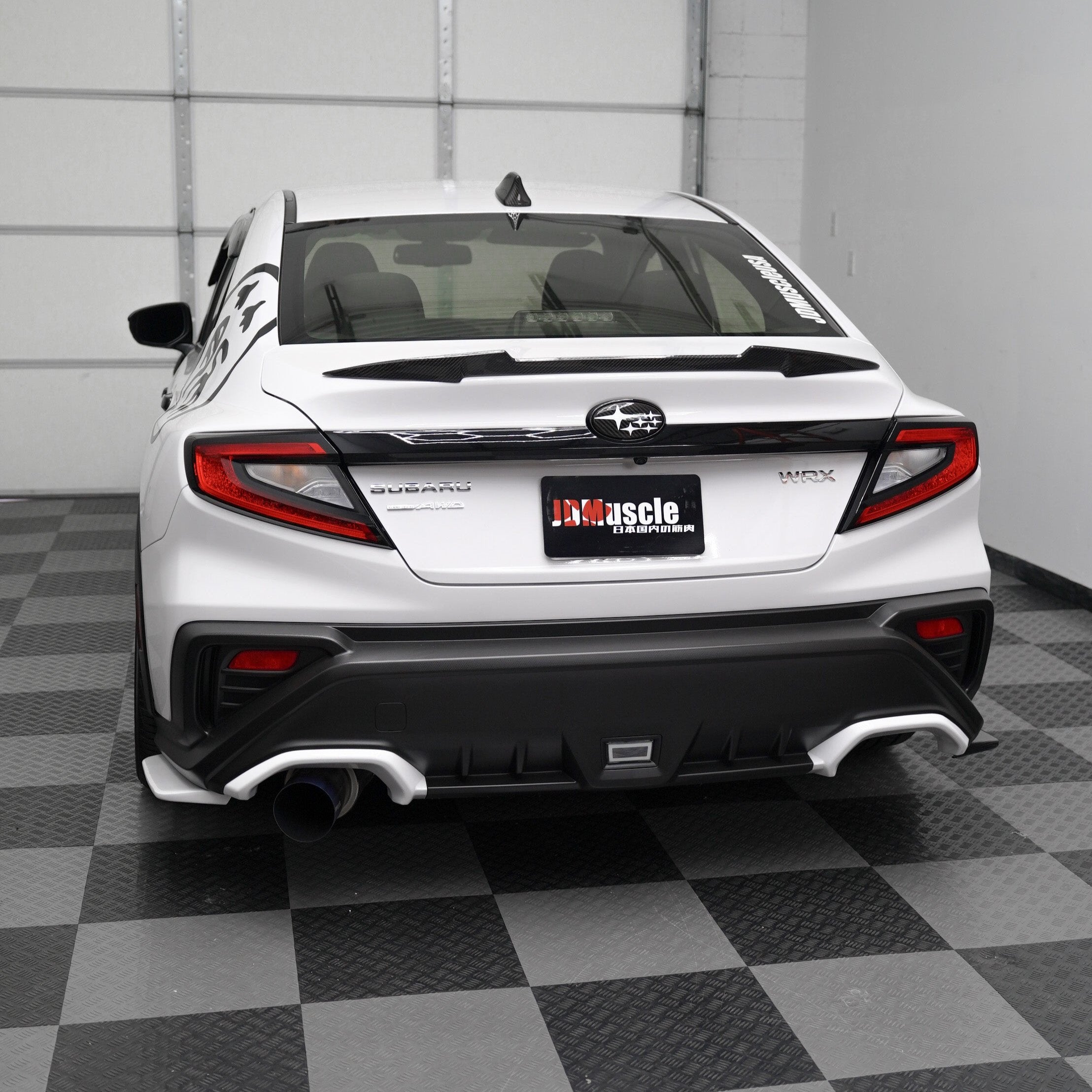 JDMuscle [22-25 WRX] Carbon Fiber Duck Bill V6