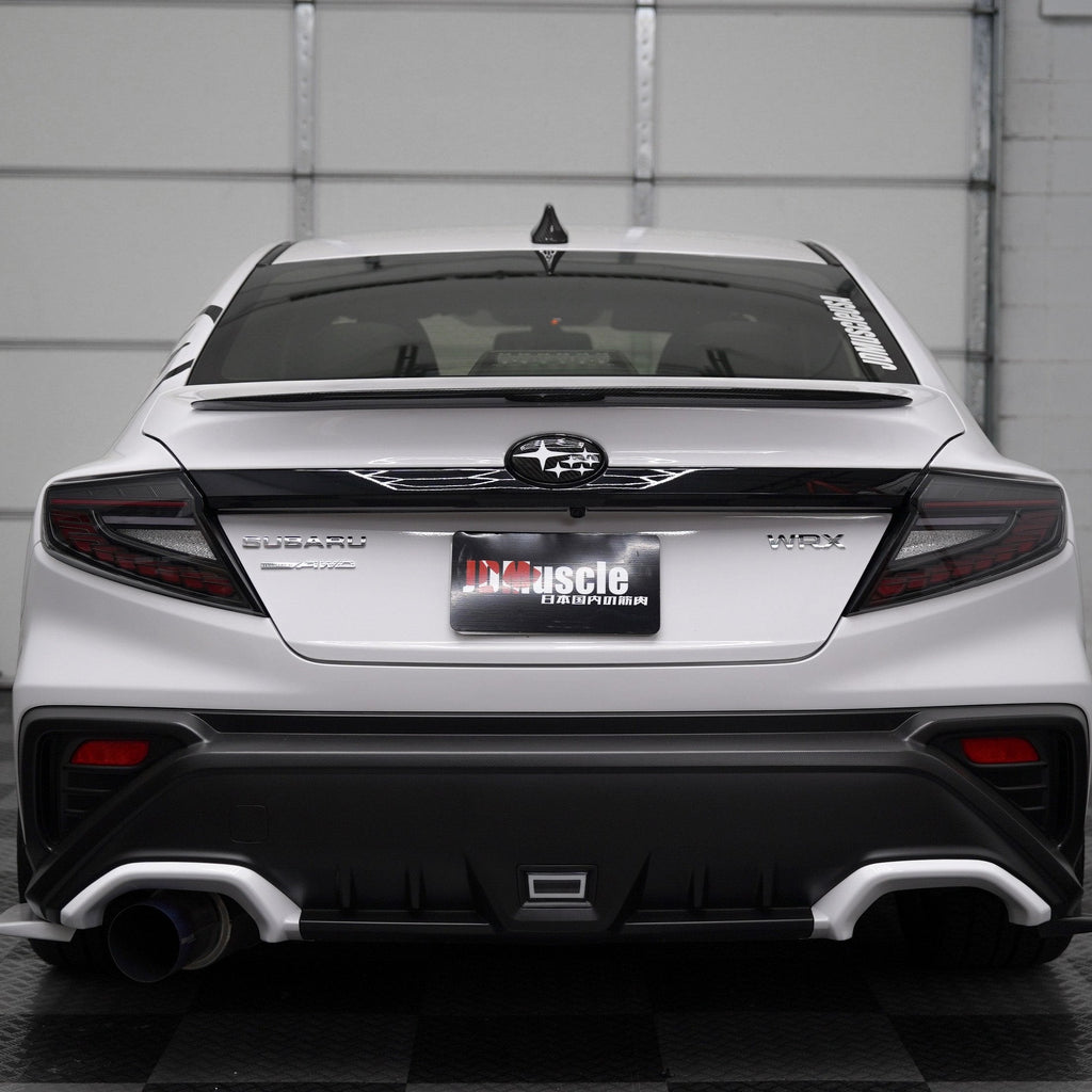 JDMuscle [22-25 WRX] Carbon Fiber Duck Bill V7
