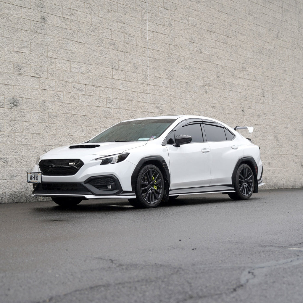 JDMuscle [22-25 WRX] STI Style Swan Neck Spoiler Paint Matched / Carbon Fiber
