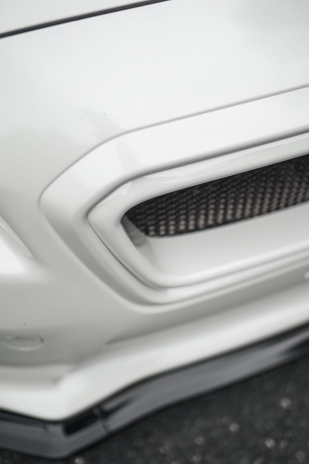JDMuscle [15-17 WRX/STI] CS Style Front Bumper Grille-Paint Matched/Gloss Black