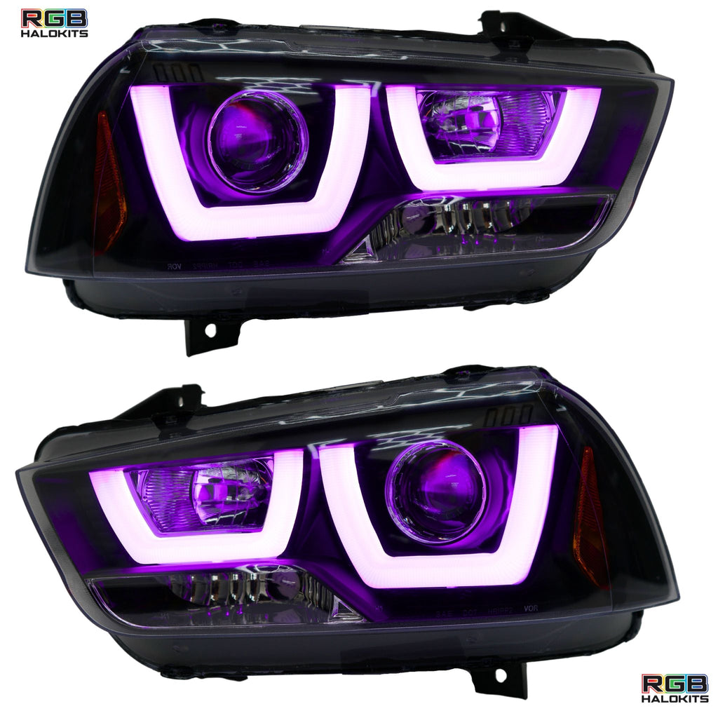 Dodge Charger Flow Series DRL Boards (for 2011-2014 Spec-D Headlights)