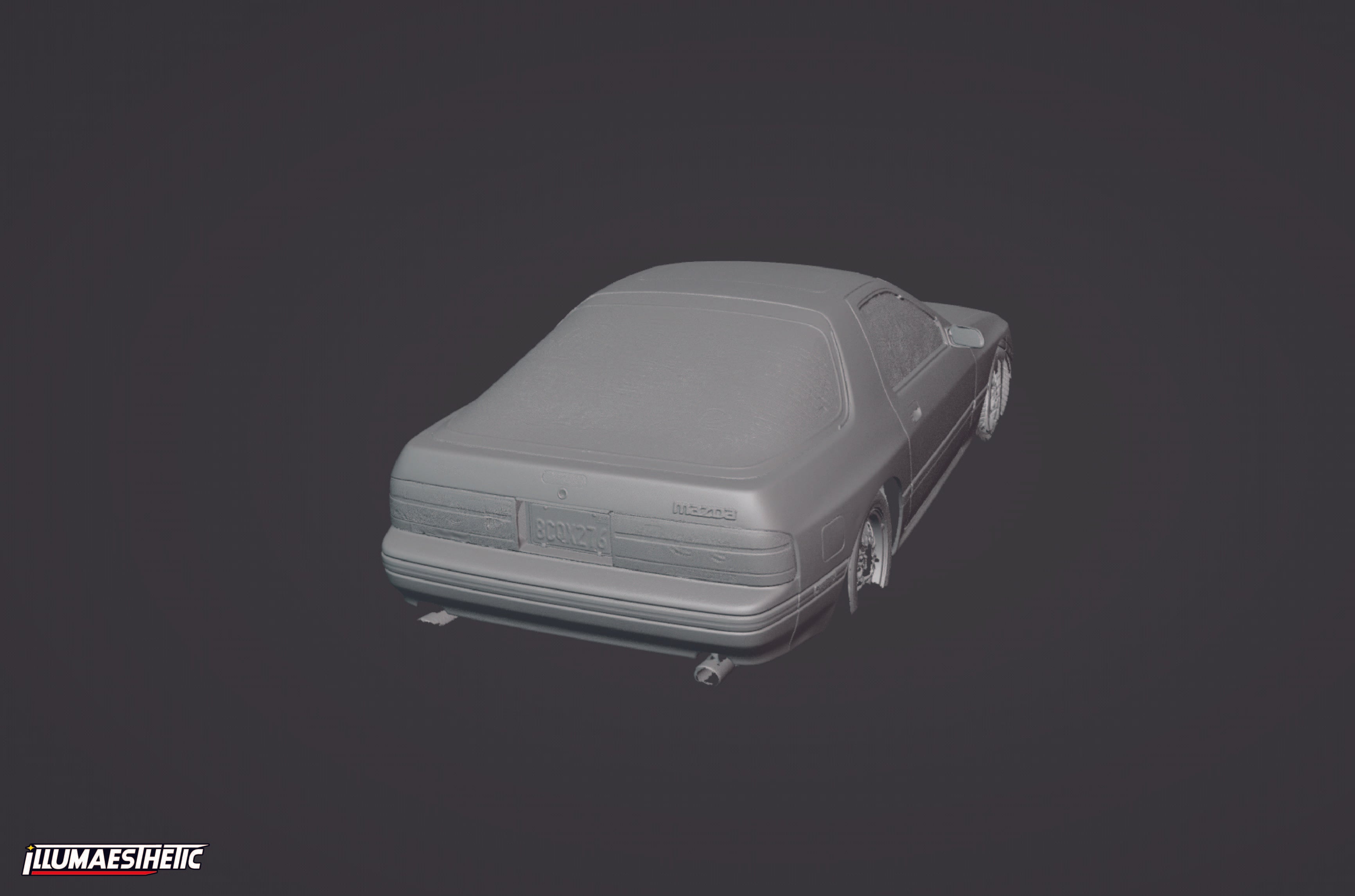 Mazda RX7 (FC3S) 3D Scan (1985-1992)