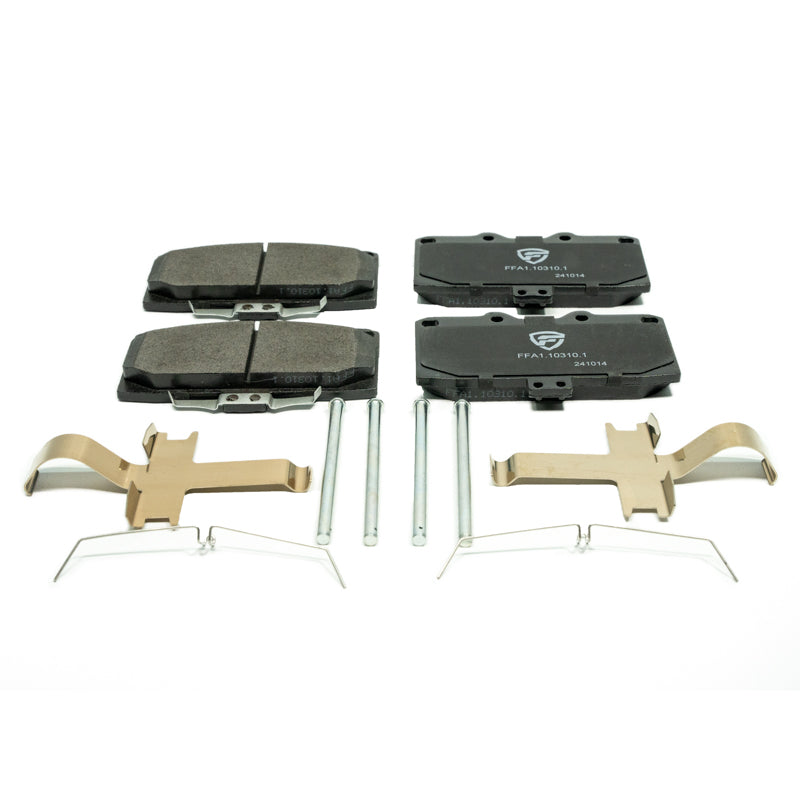 FactionFab V2 Brake Pads - 2006-07 Subaru WRX - Front