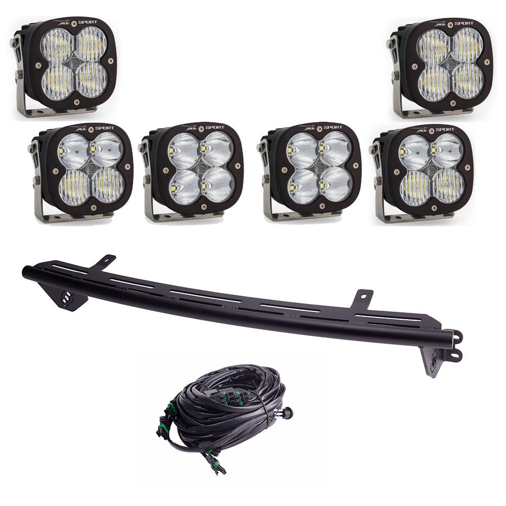 Baja Designs 23+ Ford Super Duty XL Sport Bull Bar Light Kit 448235