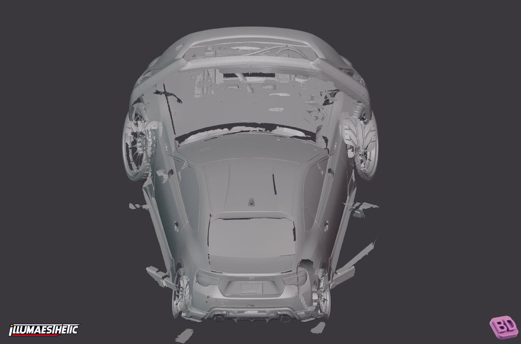 Subaru BRZ / Scion FRS / Toyota GT86 (ZC6 / ZN6) 3D Scan (2013-2020)