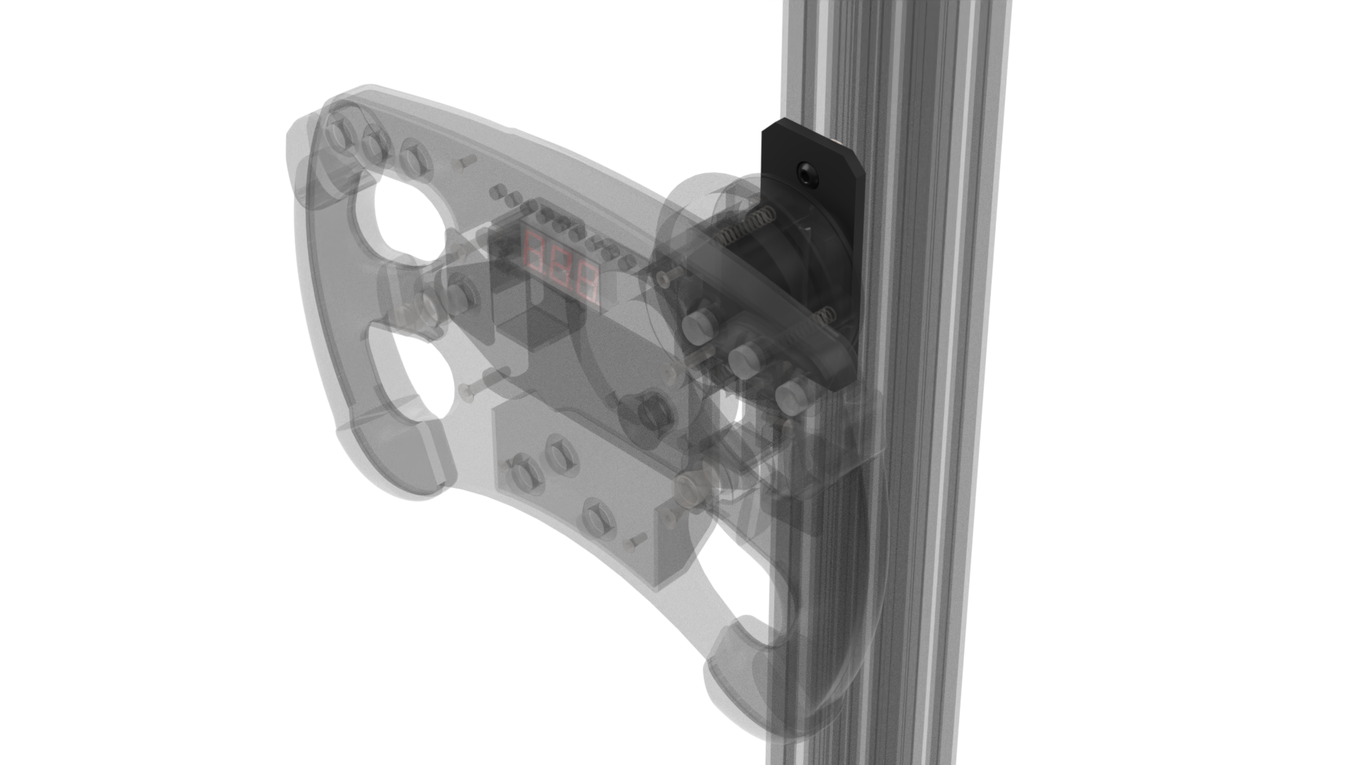 Fanatic QR2 Wheel Mount for Sim Rig Profile Bracket