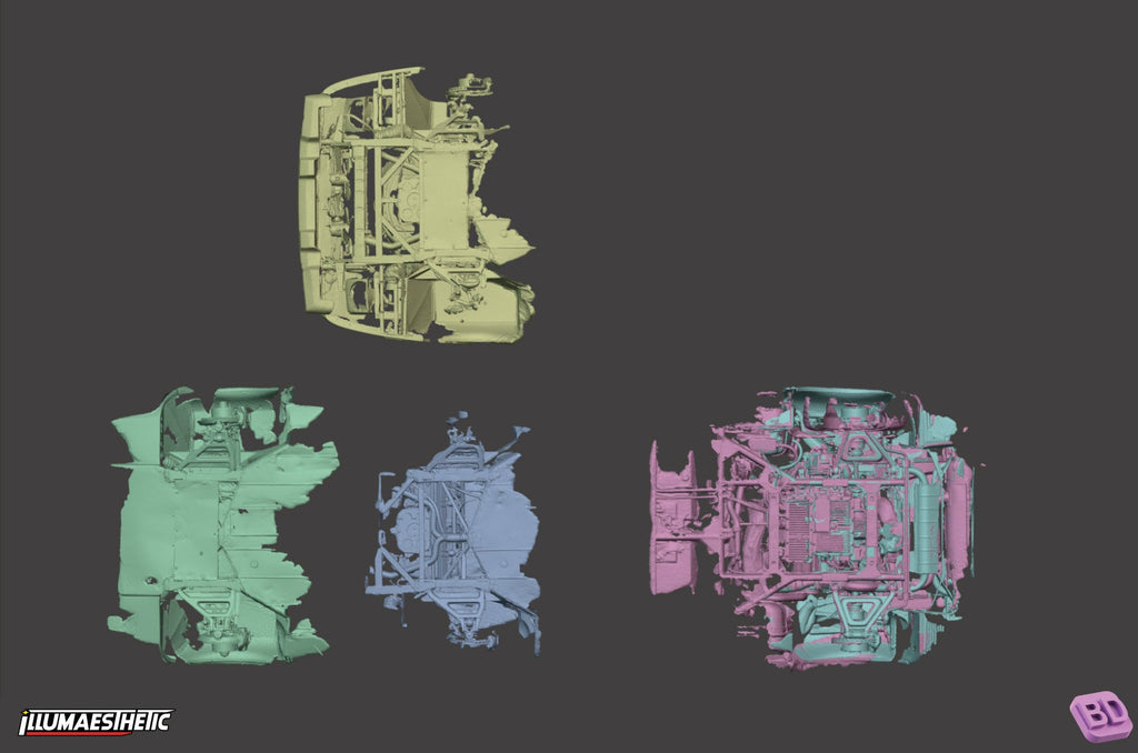 Ferrari 308 GTB 3D Scan (1975-1985)