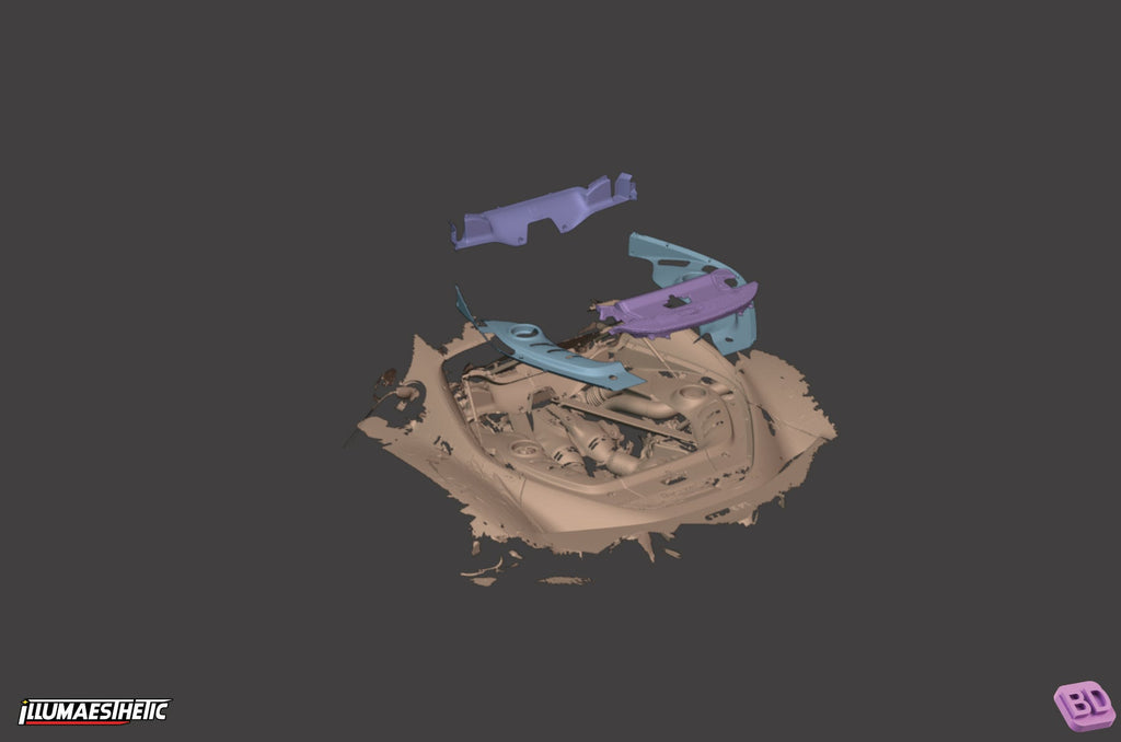 Ferrari 296 GTB (Type F171) 3D Scan (2022+)