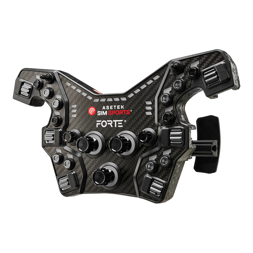 Forte® Formula Button Box (Black, Aluminum)
