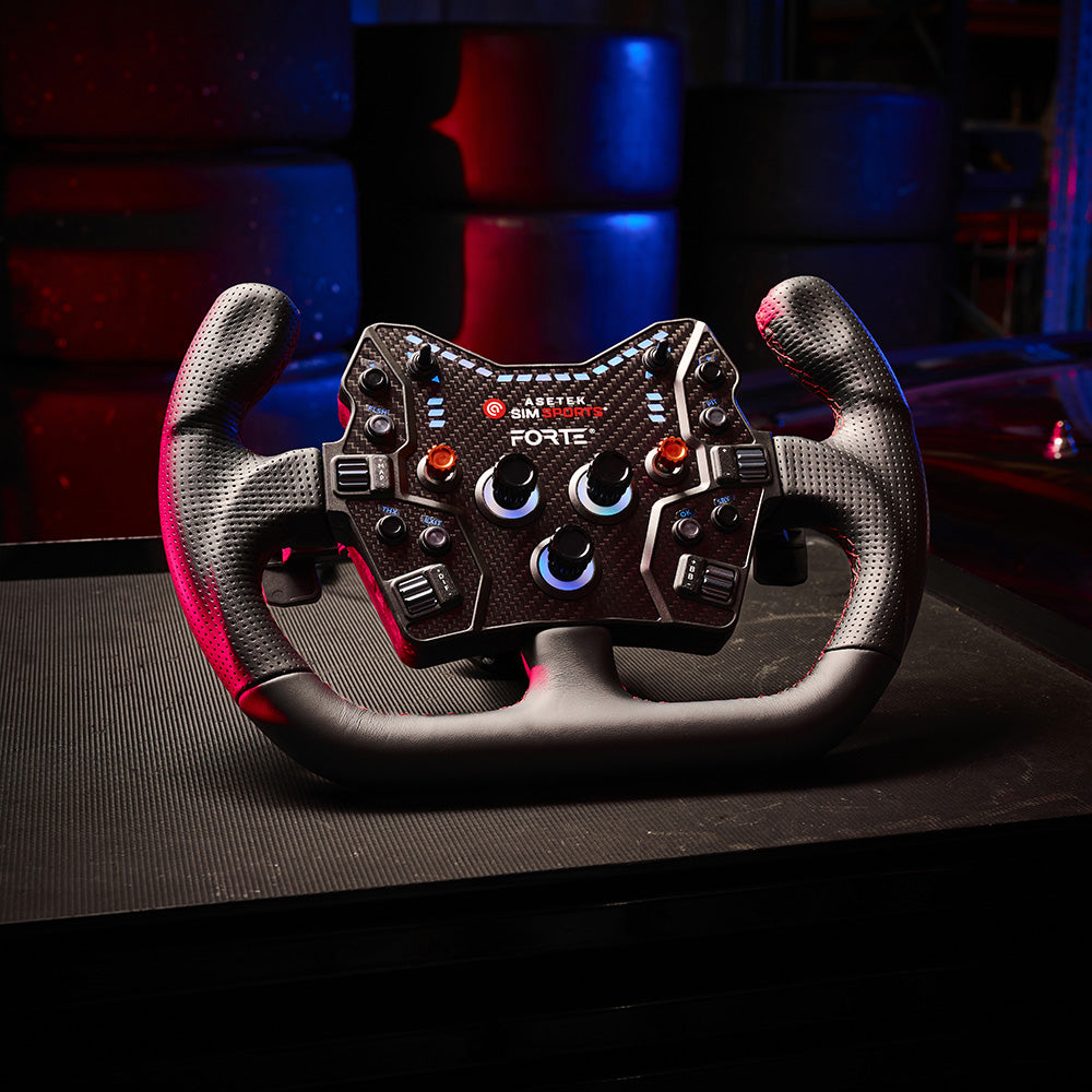 Forte® GT Button Box (Black, Aluminum)