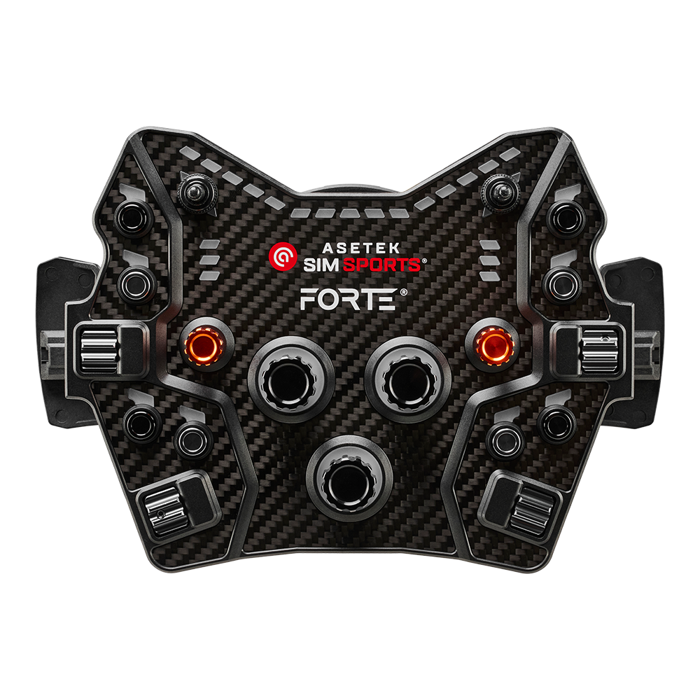 Forte® GT Button Box (Black, Aluminum)