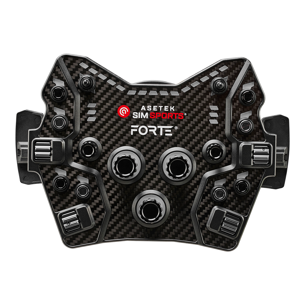 Forte® GT Button Box (Black, Aluminum)