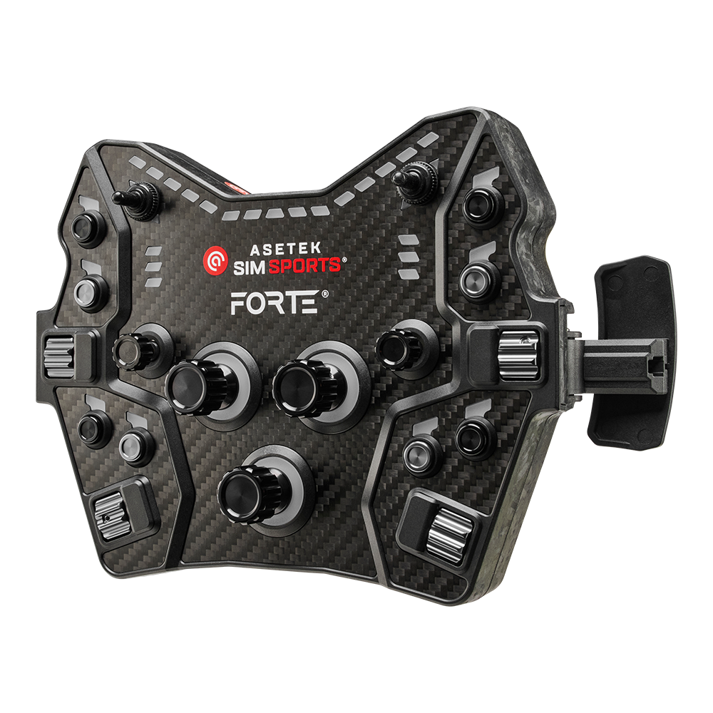 Forte® GT Button Box (Black, Aluminum)