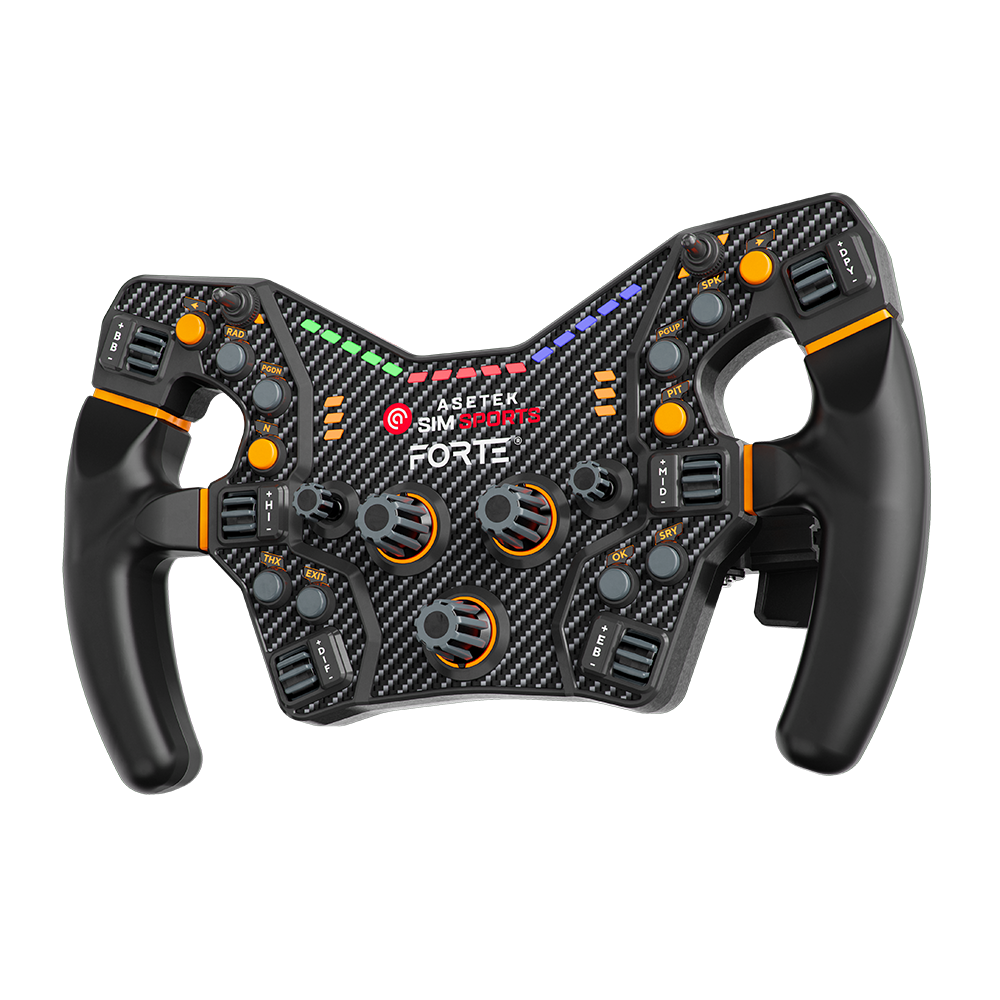Asetek SimSports Forte Formula Steering Wheel