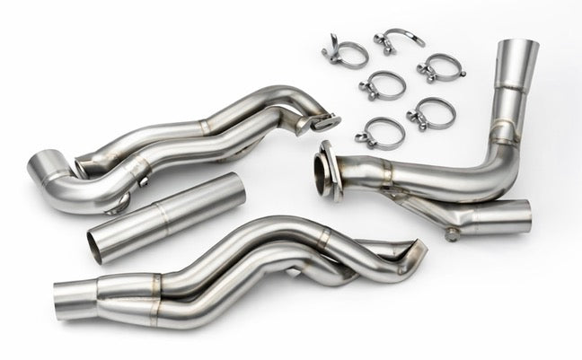 SPDZ1 2015-2025 Ford F150 1 7/8" Long Tube Headers with Off Road Pipe and O2 Extenders (Pre-Order Item)