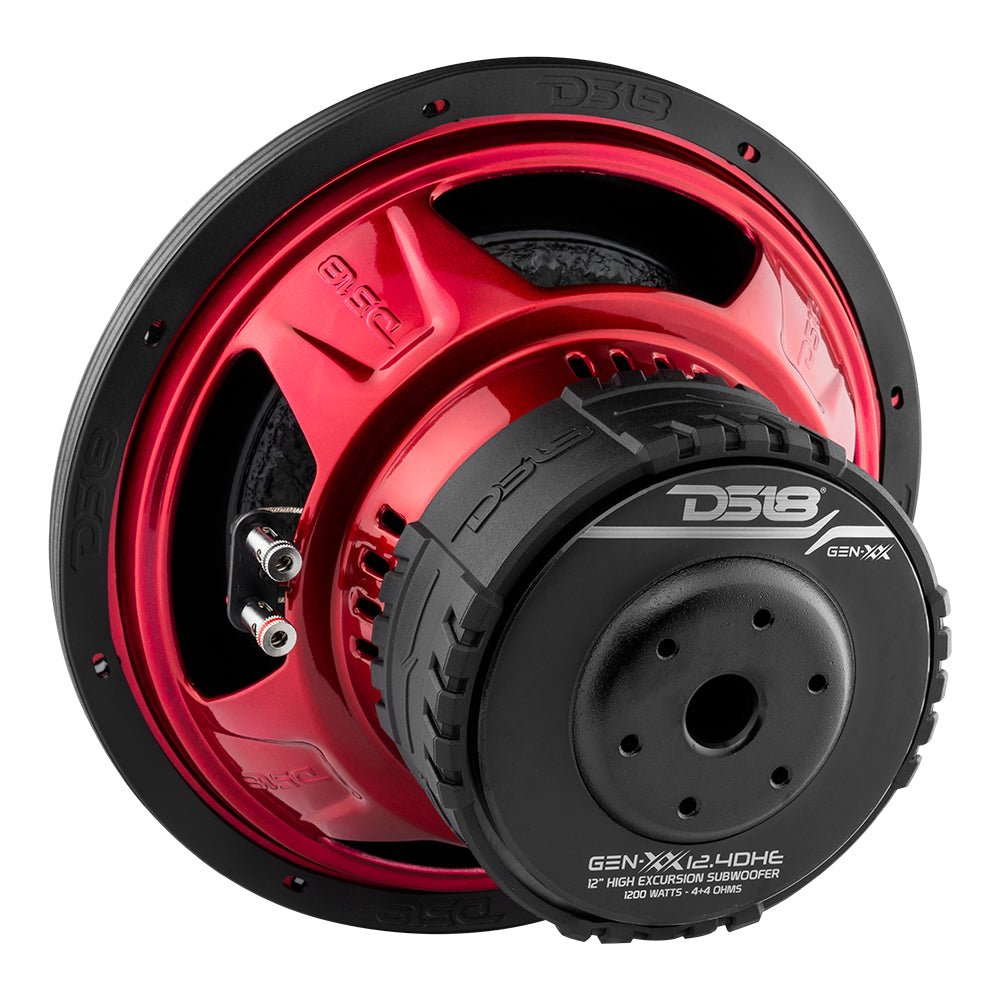 GEN-XX 12" High Excursion Subwoofer Double Stacked Magnets 600 Watts Rms DVC  4-Ohm
