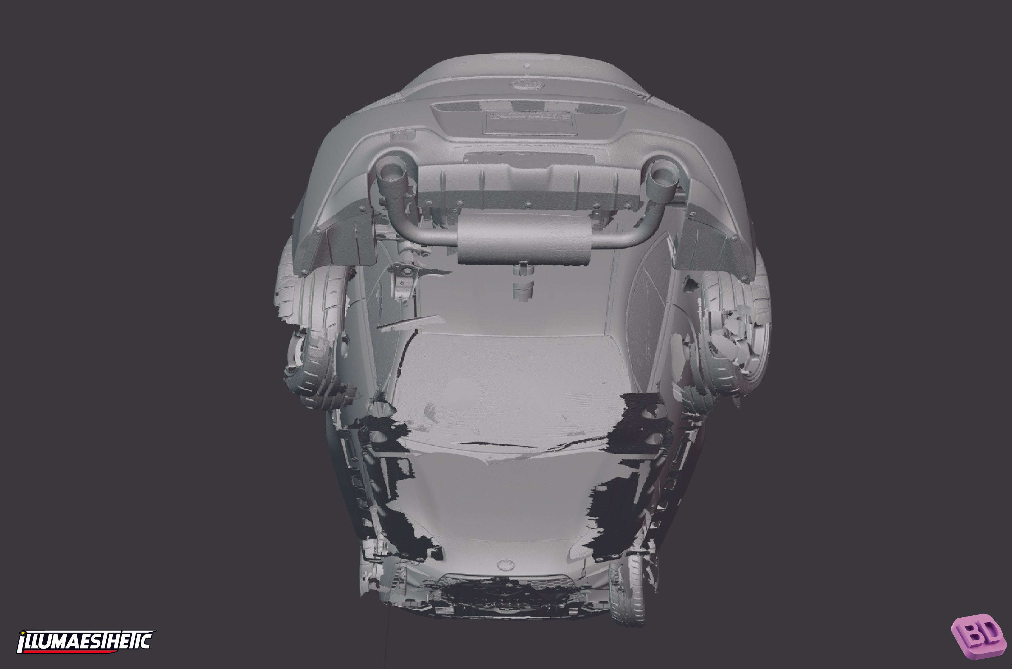 Subaru BRZ / Toyota GR86 (ZD8 / ZN8) 3D Scan (2022+)