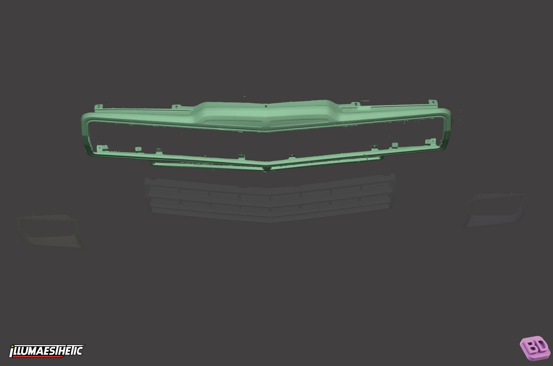 Jeep Grand Wagoneer (SJ) 3D Scan (1984-1991)