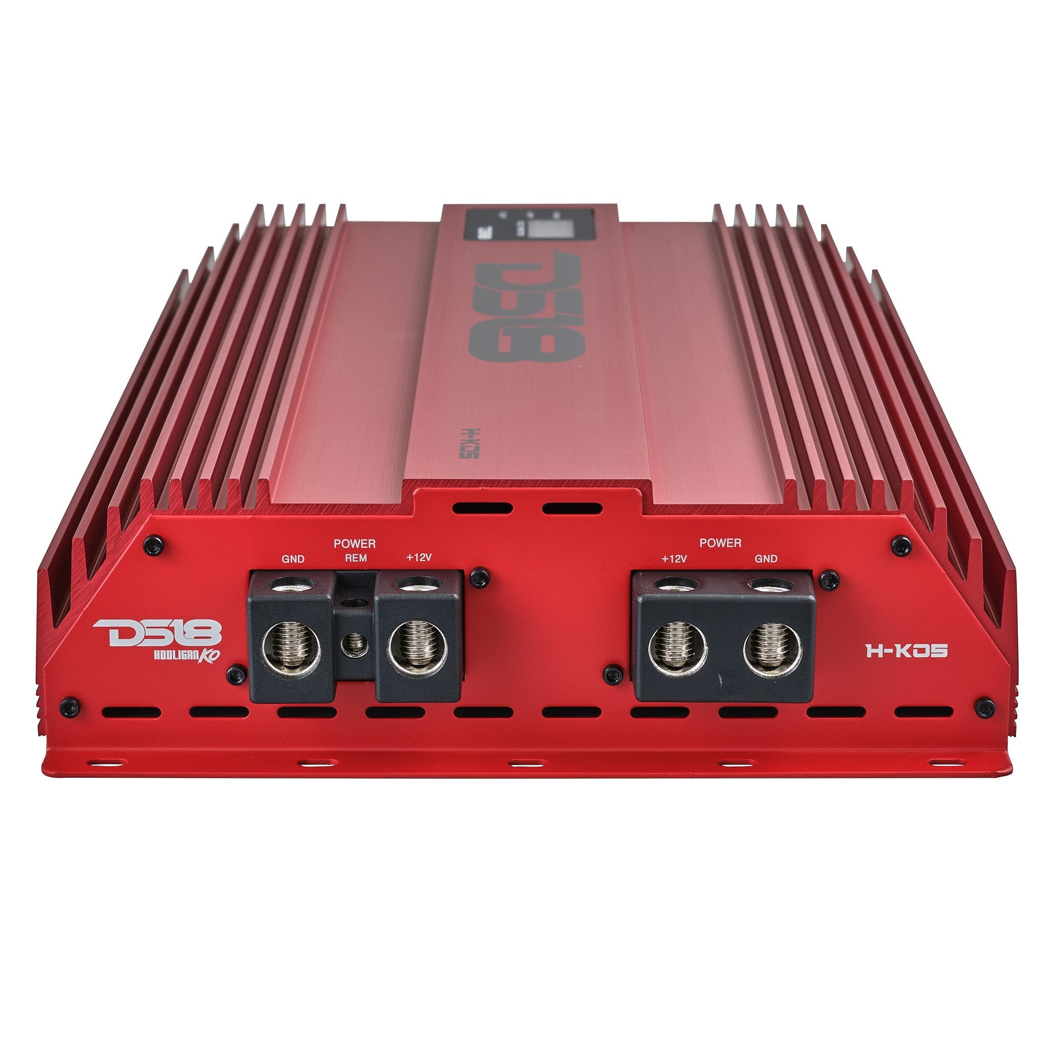 HOOLIGAN KO 1-Channel Amplifier with Voltmeter 5000 Watts Rms @ 1-Ohm Made In Korea