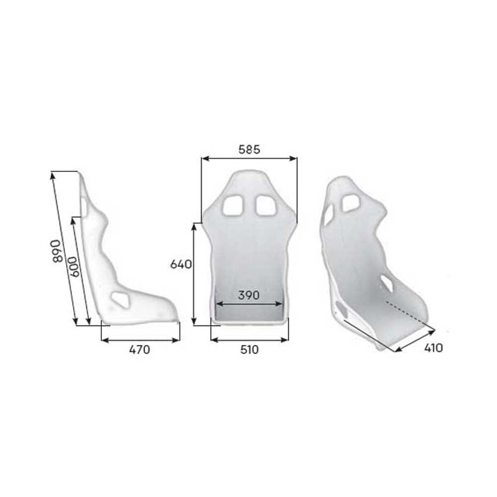 OMP TRS-E Racing Seat