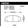 Hawk HB218B.583 Street Performance pad - HPS 5.0 Compound