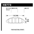 Hawk HB773F.664 Street Performance Pad - HPS Compound