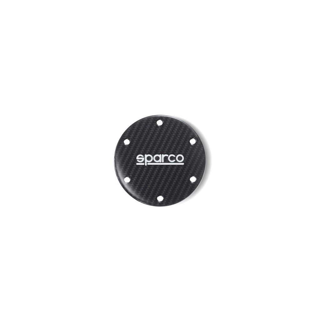 Sparco Matte Carbon Steering Wheel Horn Delete Plate