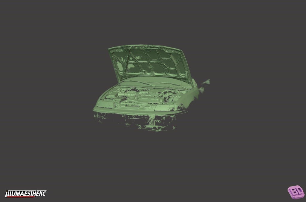 Honda CR-X 3D Scan (1987-1991)