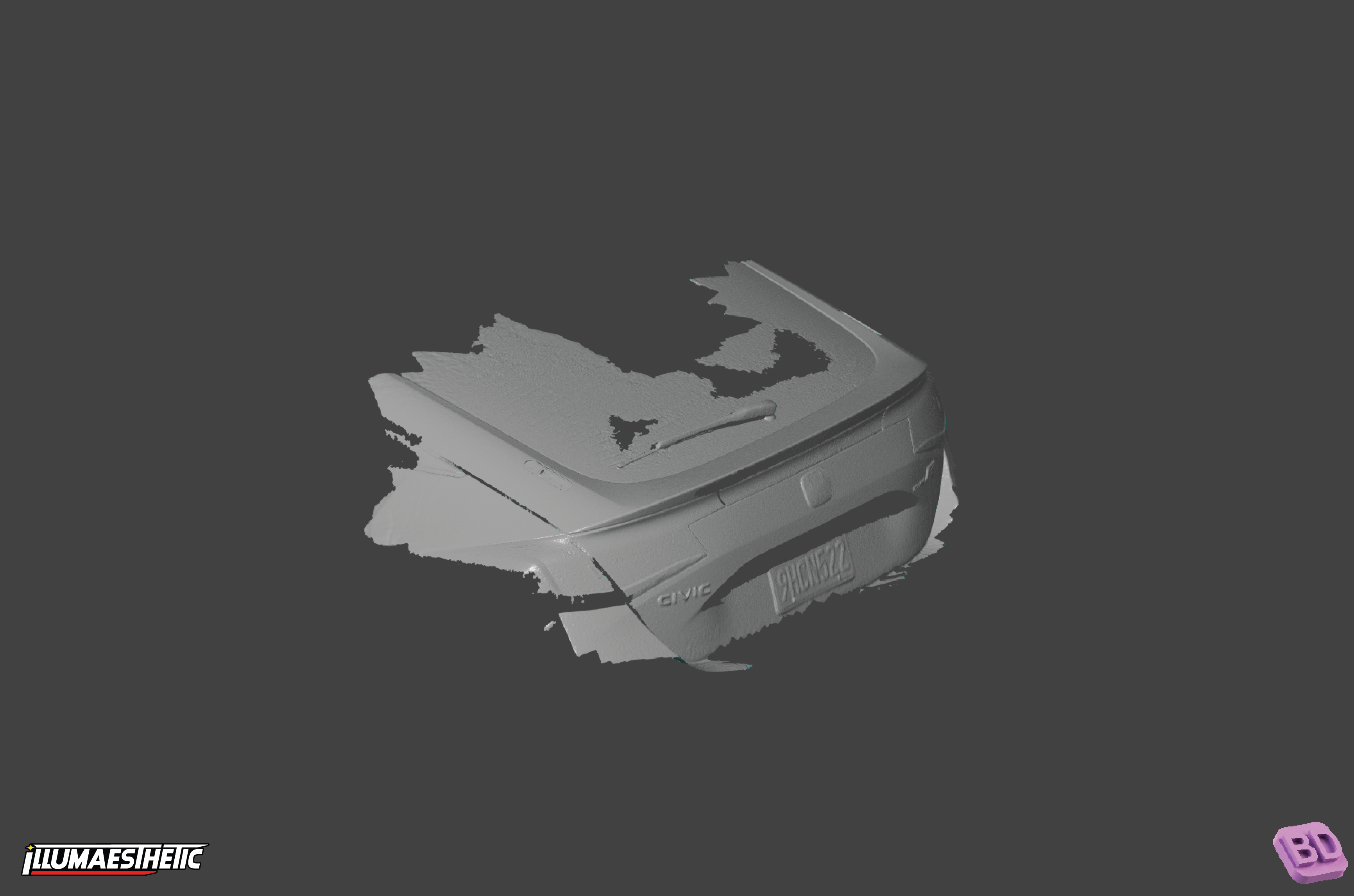 Honda Civic Type R (FL5) 3D Scan (2023+)