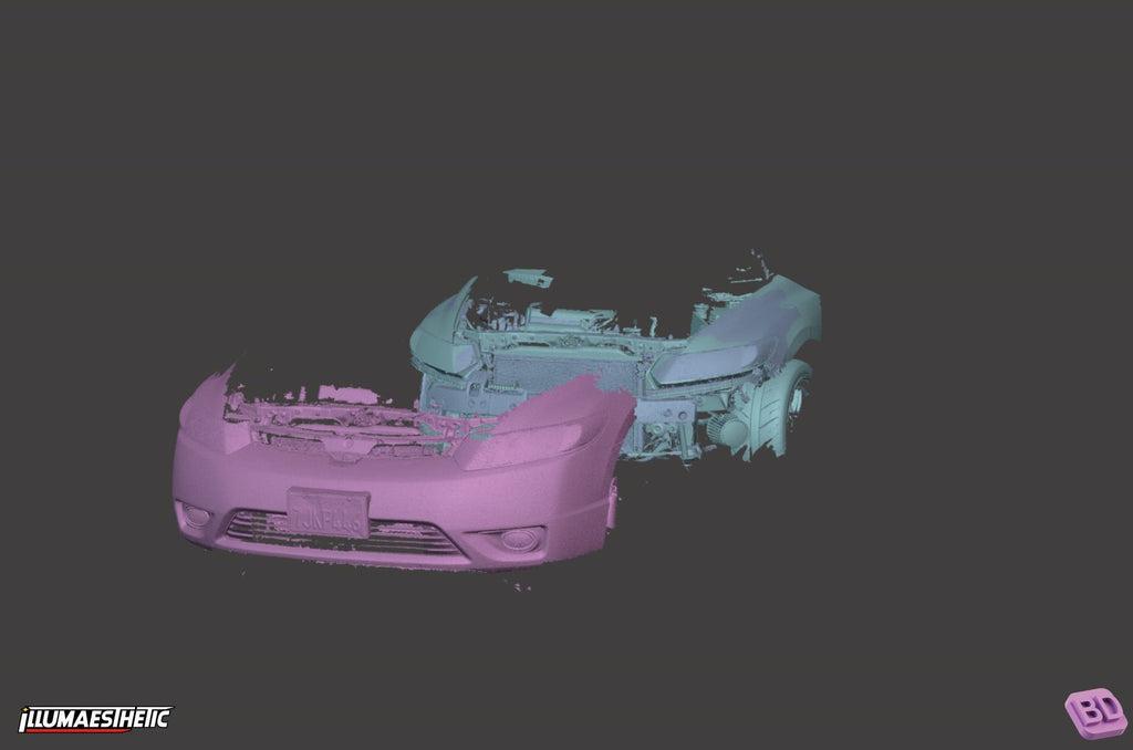 Honda Civic Si (FG2) 3D Scan (2006-2009)