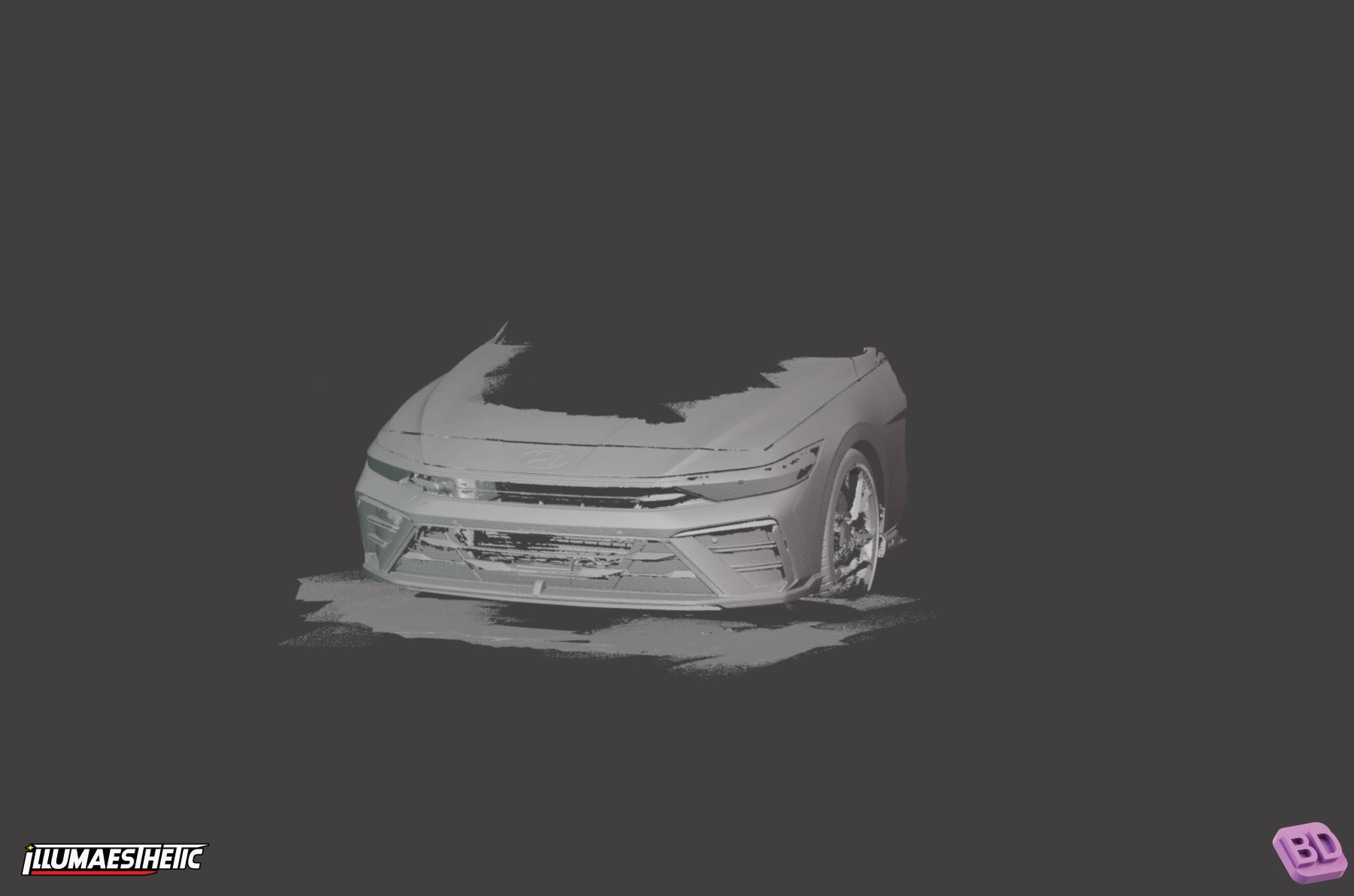 Hyundai Elantra (CN7) N 3D Scan (2020+)