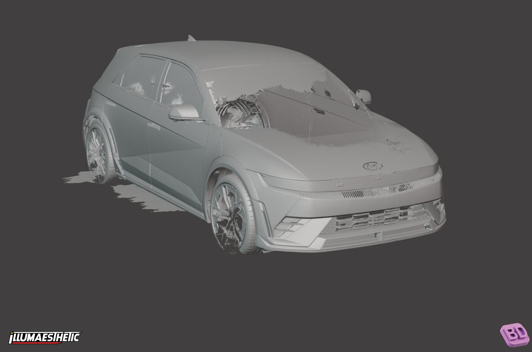 Hyundai Ioniq 5 N (NE) 3D Scan (2023+)