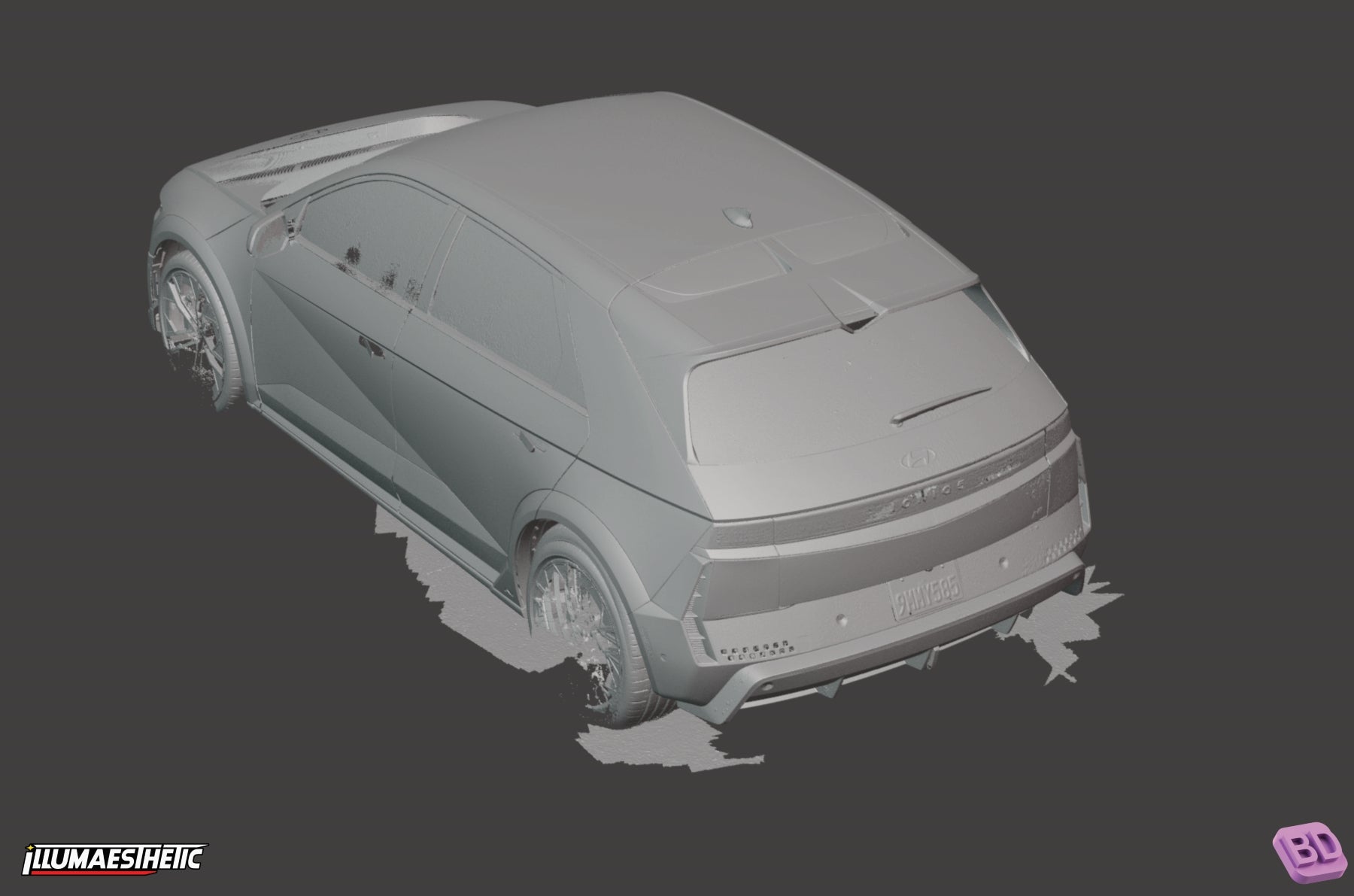 Hyundai Ioniq 5 N (NE) 3D Scan (2023+)