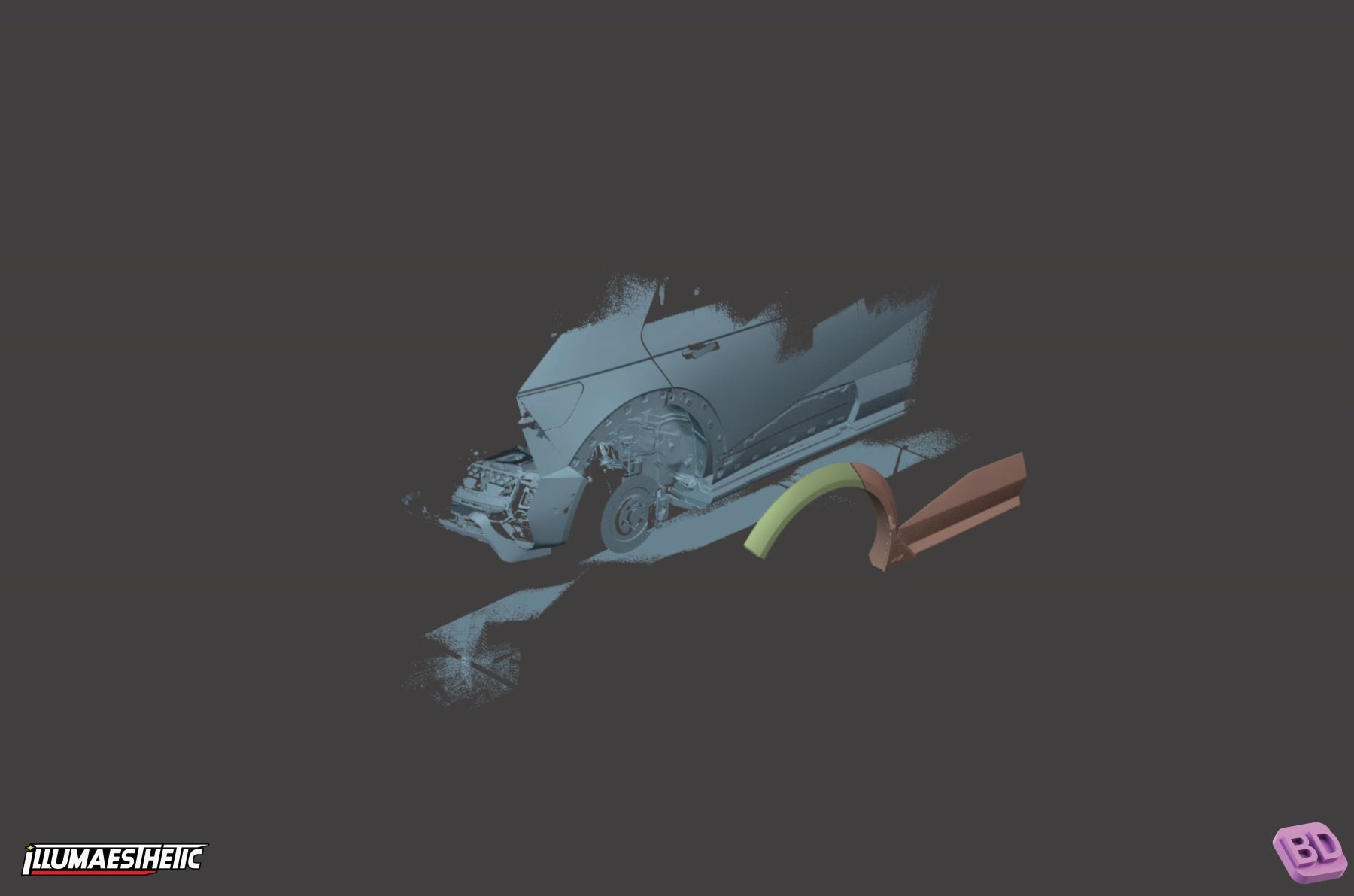 Hyundai Ioniq 5 N (NE) 3D Scan (2023+)