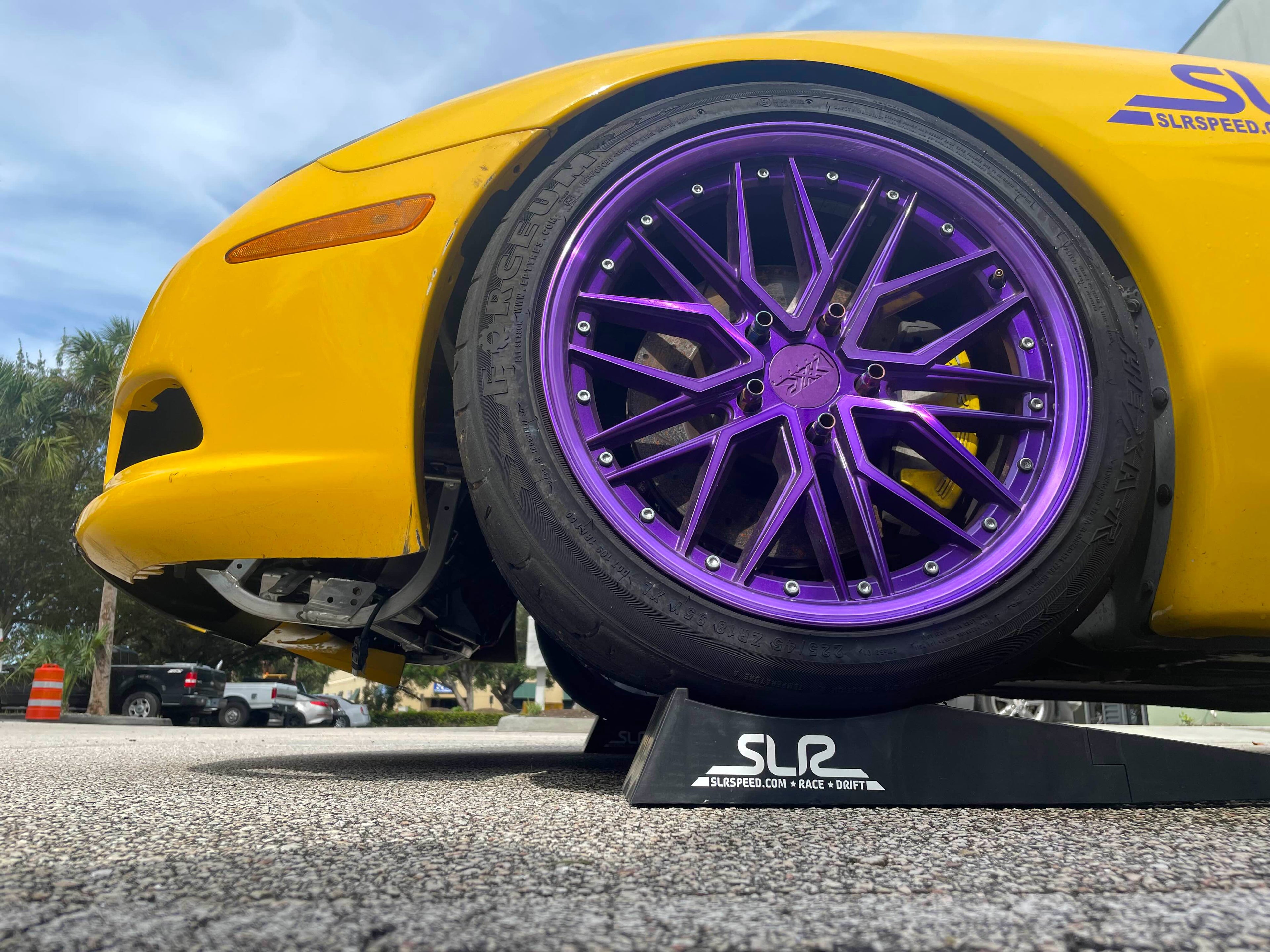 SLR Lightweight Car Ramp Set - No need for Steel! - Split-Style for Easy Jacking
